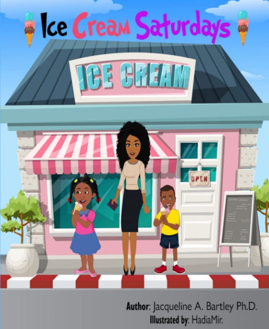 Ice Cream Saturdays Book (Paper Back Signed Copy)